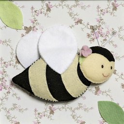 Quadro Decorativo Abelha Quarto Bebê Infantil Menina - 2 Quadro Decorativo Abelha Quarto Bebê Infantil Menina - 2