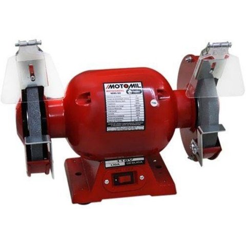 Moto Esmeril Motomil, 360 watts, 1/2", Monofásico com Proteção - MMi-50 - 220 v