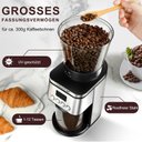 Ver imagem 5 de Moedor de Café Amzchef com 30 Ajustes de Precisão e Display Digital (prata)