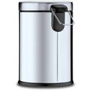 Ver imagem 2 de Lixeira Inox com Pedal e Balde 20L - Brinox Inox