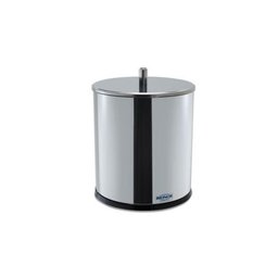Lixeira Inox com Tampa 5,4 Litros - Decorline Lixeiras Ø 18,5 x 23 cm - Brinox - 1