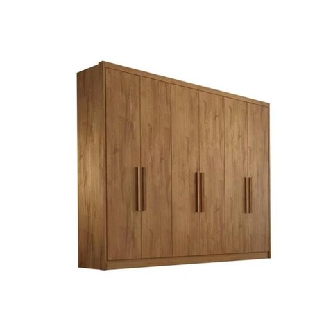 Guarda Roupa Casal 6 Portas e 6 Gavetas Rizon Plus Cumaru - Novo Horizonte