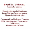 Ver imagem 7 de Lustre de Teto Simples Decorativo com Flores em Metal para Sala - Branco