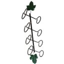 Ver imagem 3 de Porta Vinhos de Ferro Parede Artesanal para 4 Garrafas