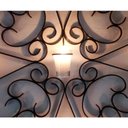 Ver imagem 3 de Mandala Artesanal em Ferro Luminária Castiçal para Velas Decorativo