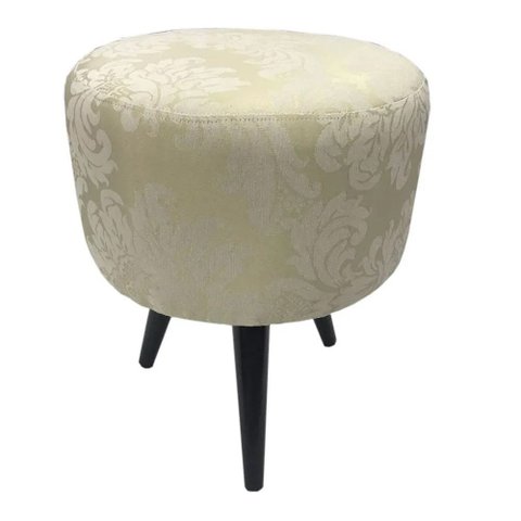 Puff Angel Redondo em Jacquard