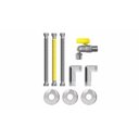 Ver imagem 1 de Kit Instalação Completo Para Aquecedor De Passagem A Gás - Marca Censi - Homologado Comgás Nbr 14177