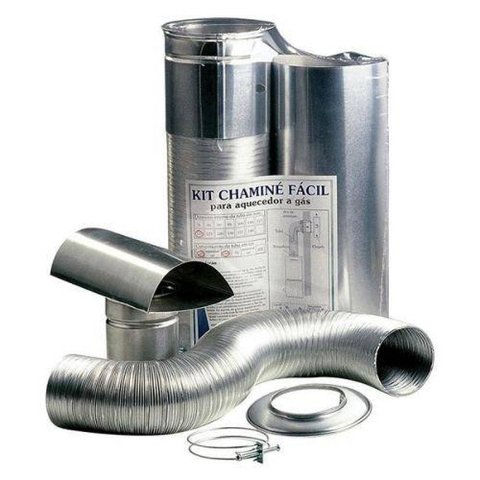 Kit Chaminé para Exaustão de Aquecedor a Gás - 9x37cm - Westaflex