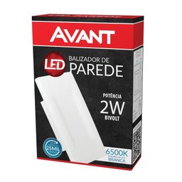 Balizador de Parede 2W 6500K Bivolt AVANT - 2