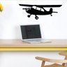 Adesivo de Parede Avião Teco Teco - M 21x58cm - 1