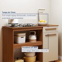 Ver imagem 5 de Balcão Cooktop 5 Bocas 1 Porta 1 Gaveta Chicago