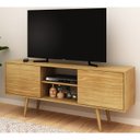 Ver imagem 2 de Rack para TV 55 Polegadas 2 Portas R1464 Natural Tecno Mobili