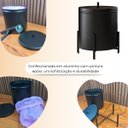Ver imagem 4 de Kit Acessórios para Bannheiro Lixeira Suporte Papel Higiênico e Porta Toalha Duplo - Édecasamóveis