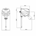 Ver imagem 4 de Ducha Jet Control Eletrônica 7800W 220V Branca Lorenzetti