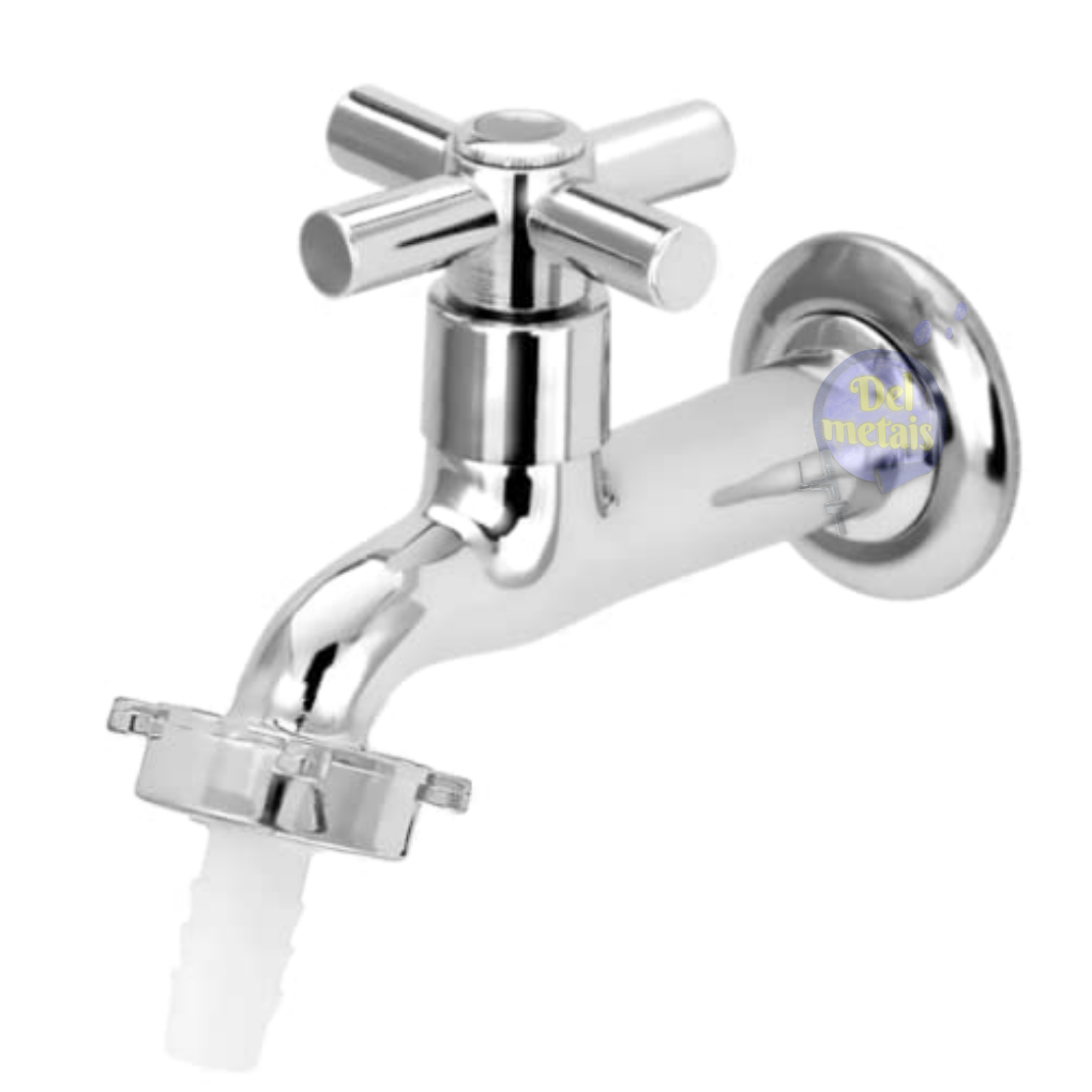 Torneira para Jardim Tanque Alavanca Metal Cromada 1130 C31 Cor:prateado Casagrande Mundial - 1