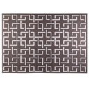 Ver imagem 3 de Tapete Corttex Berlim Geométrico Cinza e Branco - 2,40M x 2M de Largura