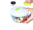 Ver imagem 1 de Mini Processador Manual De Alimentos Cortador Triturador