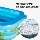 Ver imagem 4 de Piscina Inflável Infantil Retangular Suplayer Family Funpool Azul 380 Litros