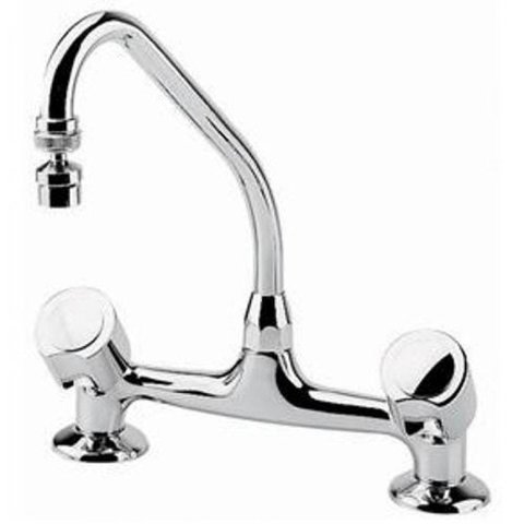 Misturador para Cozinha Mesa Bica Móvel Targa Cromado DN15 1256.C40.CR