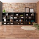 Ver imagem 1 de Conjunto Sala de Estar: 3 Estantes Book 4054