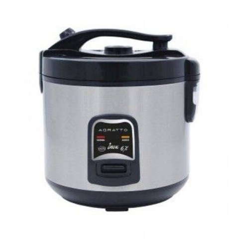 Panela Elétrica Arroz e Legumes Inox 6 xícaras 220V