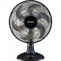 Ventilador de Mesa Turbo 6 Pás 40cm Preto - Ventisol - 1