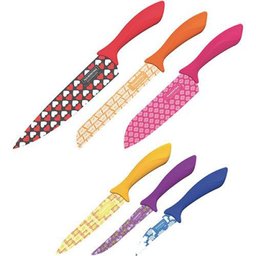 Conjunto De Facas Tramontina Em Aço Inox Com Lâminas Estampadas - 6 Peças - 1