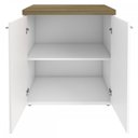 Ver imagem 7 de Escritório Completo 2 Portas Olmo/Branco - Artany Móveis