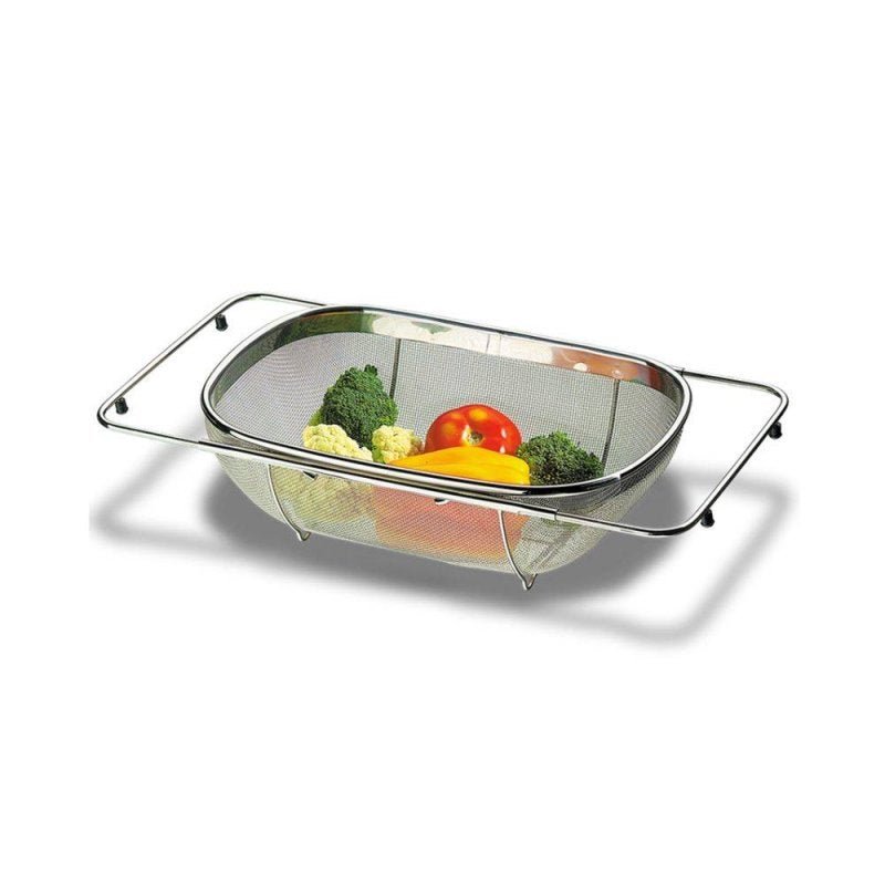 Cesto para lavar frutas e verduras aço Inox verona aberto - 2