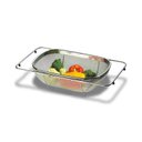 Ver imagem 1 de Cesto para lavar frutas e verduras aço Inox verona aberto