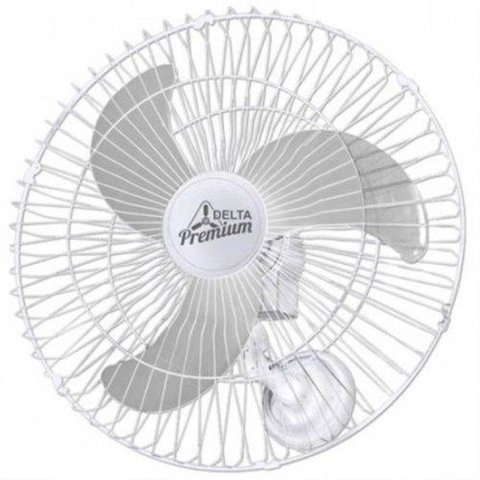 Ventilador de Parede Oscilante Premium Branco 170W Bivolt - 736423 - Venti-Delta