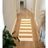 Tapete Passadeira Boho Listrado 45x140cm Natural/Cobre - Antiderrapante FASTLAR - 4