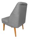 Ver imagem 3 de Cadeira Paris Corino Cinza Dominic Decor