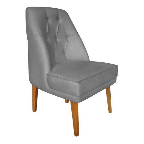 Cadeira Paris Corino Cinza Dominic Decor