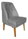 Ver imagem 1 de Cadeira Paris Corino Cinza Dominic Decor