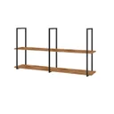 Ver imagem 1 de Prateleira Suspensa Grande Estilo industrial Nicho Cozinha Aurora - ÉdeCasaMóveis