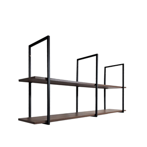 Prateleira Suspensa Grande Demolição Aurora Nicho Estilo Industrial para Cozinha Sala Area Gourmet