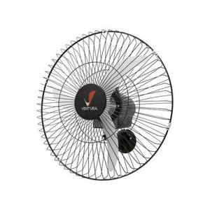 Ventilador Parede 60cm Preto Ventura Bivolt