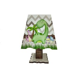 Kit Bebe Higiene Dinossauro Com Trio De Quadrinhos Decoração - 6