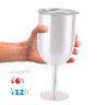 Taça Térmica Parede Dupla em Inox 480ml Prata Dolce Home - 2