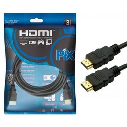Cabo HDMI BASIC 1.4 15 Pinos Ultra HD 4K 3 Metros ChipSCE - 2 Cabo HDMI BASIC 1.4 15 Pinos Ultra HD 4K 3 Metros ChipSCE - 2