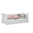 Ver imagem 3 de Bicama Bella Solteiro Branca com Cama Auxiliar – Ideal para Quarto Infantil e Juvenil