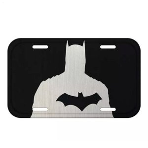 Placa Decorativa Batman Bust Black