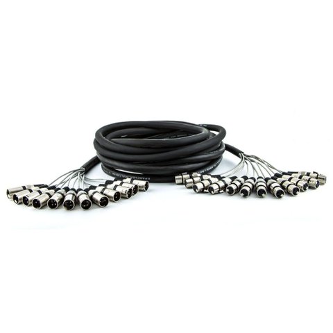 Multicabos Xlr 12 Vias Cirilo Cabos - 2 Metro