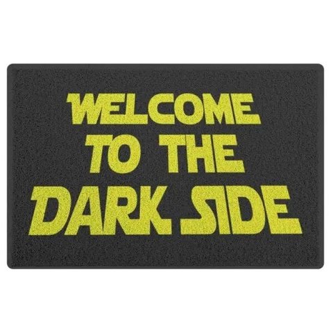 Capacho em Vinil Welcome To The Dark Side