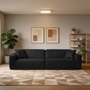 Ver imagem 1 de Sofá 4 Lugares 268cm Living Sala de Estar Murilo Sintético Pu K01 - D'rossi