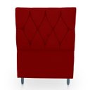 Ver imagem 1 de Cabeceira Estofada para Cama de Solteiro 90 Athena Suede