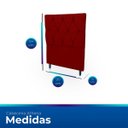 Ver imagem 6 de Cabeceira Estofada para Cama de Solteiro 90 Athena Suede