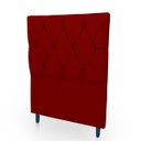 Ver imagem 4 de Cabeceira Estofada para Cama de Solteiro 90 Athena Suede