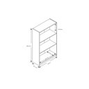 Ver imagem 2 de Estante Organizadora Rosa 100% Mdf